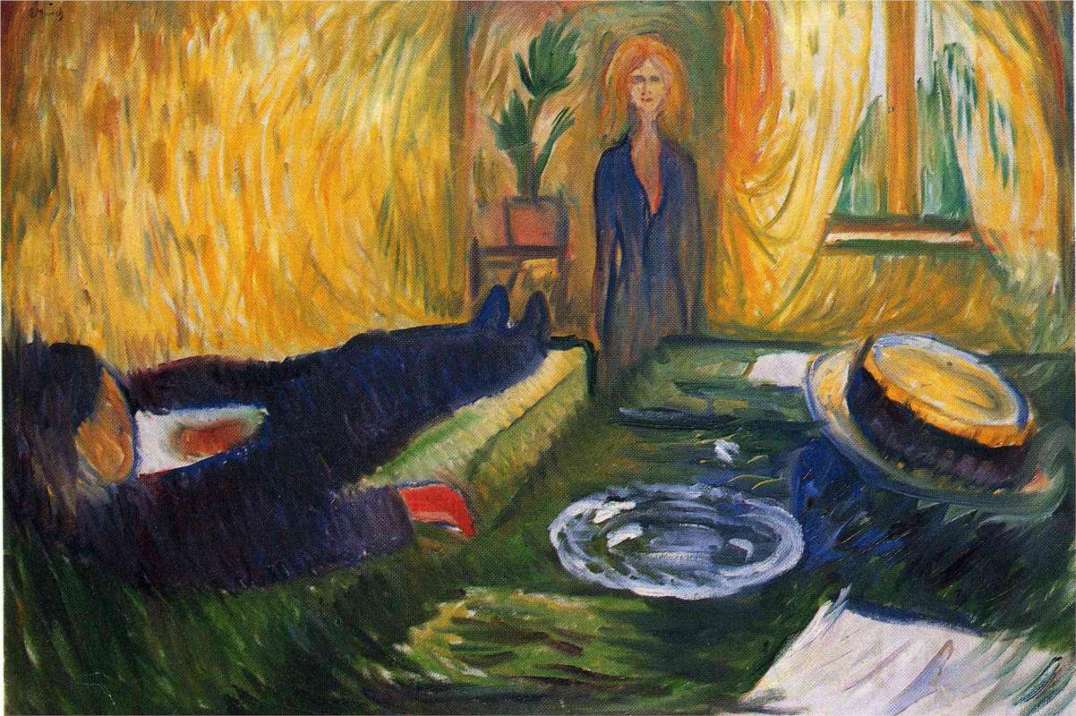 The Murderess, 1906 - Edvard Munch Painting - Click Image to Close